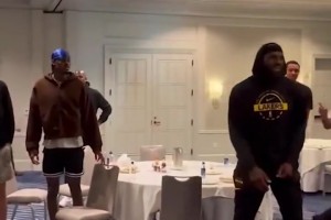 生日快乐东契奇，湖人队为东契奇庆祝生日